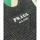 Replicas Bolso tote Prada de rafia negro Baratos España