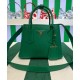 Replicas Prada Double Saffiano Mini Bolso Verde Baratos España