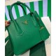 Replicas Prada Double Saffiano Mini Bolso Verde Baratos España