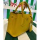 Replicas Prada Double Saffiano Mini Bolso Amarillo Baratos España