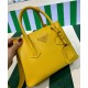 Replicas Prada Double Saffiano Mini Bolso Amarillo Baratos España