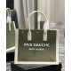 Replicas YSL Saint Laurent Rive Gauche Bolso tote pequeño verde Baratos España