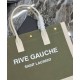 Replicas YSL Saint Laurent Rive Gauche Bolso tote pequeño verde Baratos España