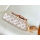 Replicas Louis Vuitton Maxi Multi Pochette Accesorios Beige Monogram M20920 Baratos España