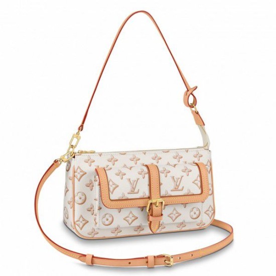 Replicas Louis Vuitton Maxi Multi Pochette Accesorios Beige Monogram M20920 Baratos España