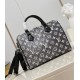 Replicas Bolso Louis Vuitton Speedy Bandouliere 25 en denim monograma gris M21464 Baratos España