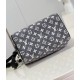 Replicas Bolso Louis Vuitton Speedy Bandouliere 25 en denim monograma gris M21464 Baratos España