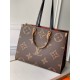 Replicas Bolso Louis Vuitton OnTheGo GM Lona inversa con monograma gigante M45320 Baratos España