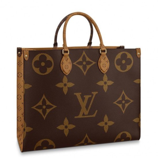 Replicas Bolso Louis Vuitton OnTheGo GM Lona inversa con monograma gigante M45320 Baratos España