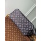 Replicas Bolso Louis Vuitton Neverfull MM Black Monogram Canvas M46137 Baratos España