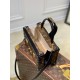 Replicas Bolso Louis Vuitton Petite Malle V Lona Monogram M46309 Baratos España