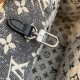 Replicas Bolso Louis Vuitton OnTheGo MM en vaquero monograma gris M46448 Baratos España