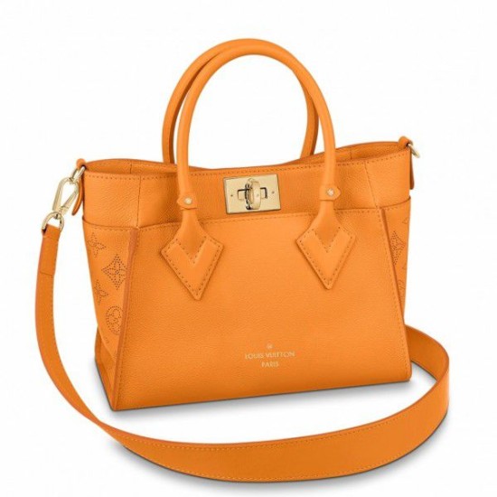 Replicas Bolso Louis Vuitton On My Side PM Piel de becerro y Mahina M57730 Baratos España