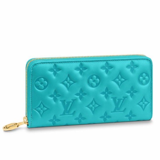 Replicas Louis Vuitton Zippy Wallet Monogram Piel de cordero M81512 Baratos España