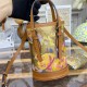 Replicas Louis Vuitton Nano Bucket Bag con Buttercup Printed M81724 Baratos España