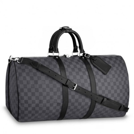 Replicas Bandoulière Keepall de Louis Vuitton 55 Damier Grafito N41413 Baratos España