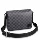 Replicas Bolso Louis Vuitton District PM Lona Damier Graphite N42710 Baratos España