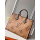 Falsa Louis Vuitton Onthego MM Bag Giant Monogram Reverse M45321 Imitacion