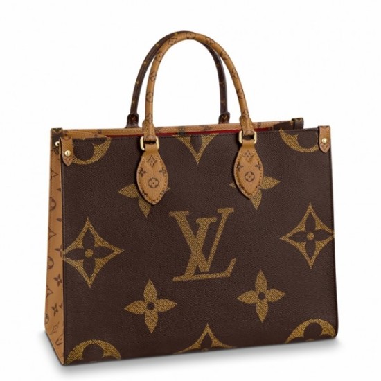 Falsa Louis Vuitton Onthego MM Bag Giant Monogram Reverse M45321 Imitacion