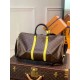 Falsa Louis Vuitton Keepall Bandouliere 50 Bolsa Monogram Amarillo M45866 Imitacion