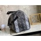 Falsa Louis Vuitton Keepall Bandouliere 55 rayas con monograma Eclipse M45966 Imitacion