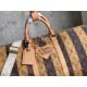 Falsa Louis Vuitton Keepall Bandouliere 50 rayas con monograma Eclipse M45967 Imitacion