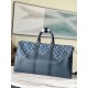 Falsa Louis Vuitton Keepall Bandouliere 50 Cuero Denim M45975 Imitacion