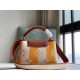 Falsa Bolso BB Louis Vuitton Capucines en lona a rayas M57651 Imitacion