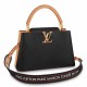 Falsa Bolso Louis Vuitton Capucines MM en cuero bicolor M58608 Imitacion