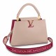 Falsa Bolso Louis Vuitton Capucines MM en cuero bicolor M58610 Imitacion