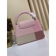 Falsa Minibolso Louis Vuitton Capucines en cuero Karung M59268 Imitacion