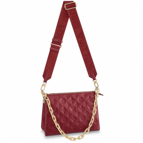 Falsa Louis Vuitton Coussin PM Bolso Monogram Piel de cordero M59275 Imitacion