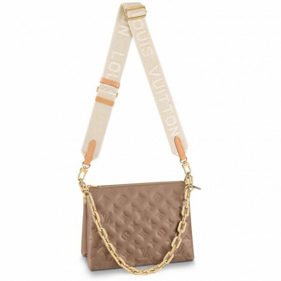 Falsa Louis Vuitton Coussin PM Bolso Monogram Piel de cordero M59277 Imitacion