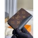 Falsa Organizador de bolsillo Louis Vuitton Monogram Macassar M60111 Imitacion