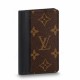 Falsa Organizador de bolsillo Louis Vuitton Monogram Macassar M60111 Imitacion