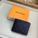 Falsa Louis Vuitton Cartera delgada Monogram Eclipse M62294 Imitacion