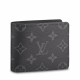 Falsa Louis Vuitton Cartera delgada Monogram Eclipse M62294 Imitacion