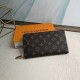 Falsa Louis Vuitton Zippy Organizer Monogram Canvas M62581 Imitacion