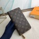 Falsa Louis Vuitton Zippy Organizer Monogram Canvas M62581 Imitacion