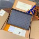 Falsa Louis Vuitton Pochette Voyage MM Monogram Eclipse Reverse M69535 Imitacion