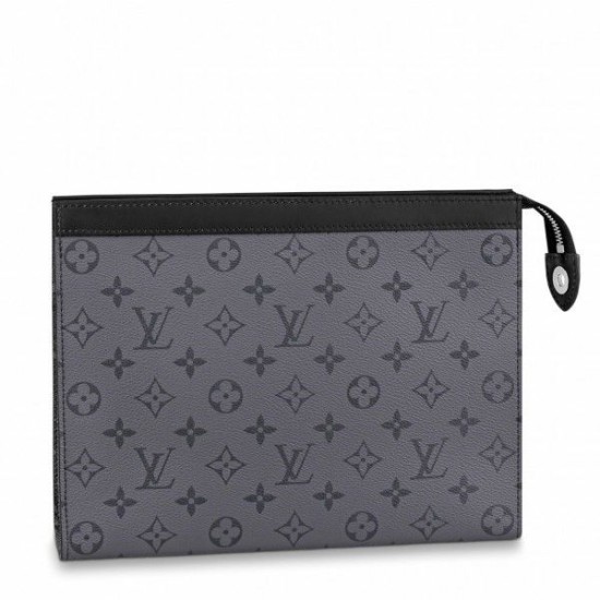 Falsa Louis Vuitton Pochette Voyage MM Monogram Eclipse Reverse M69535 Imitacion