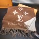 Falsa Bufanda Louis Vuitton Caramel Reykjavik M76637 Imitacion