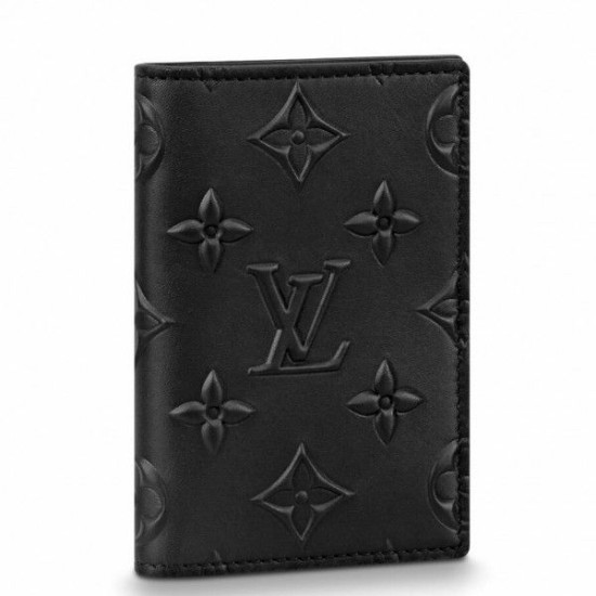 Falsa Louis Vuitton Organizador de bolsillo Monogram Seal Leather M80508 Imitacion