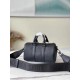 Falsa Bolso Louis Vuitton Keepall XS Cuero Aerogram negro M80950 Imitacion