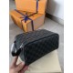 Falsa Neceser Louis Vuitton Dopp Kit Damier Graphite N40127 Imitacion