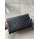 Falsa Neceser Louis Vuitton Dopp Kit Damier Graphite N40127 Imitacion