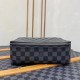 Falsa Louis Vuitton Packing Cube MM Damier Graphite N40182 Imitacion