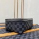 Falsa Louis Vuitton Packing Cube MM Damier Graphite N40182 Imitacion