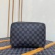 Falsa Louis Vuitton Packing Cube MM Damier Graphite N40182 Imitacion