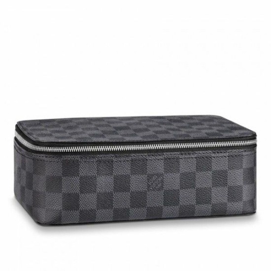 Falsa Louis Vuitton Packing Cube MM Damier Graphite N40182 Imitacion